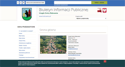 Desktop Screenshot of bip.bobrowice.pl