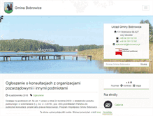 Tablet Screenshot of bobrowice.pl